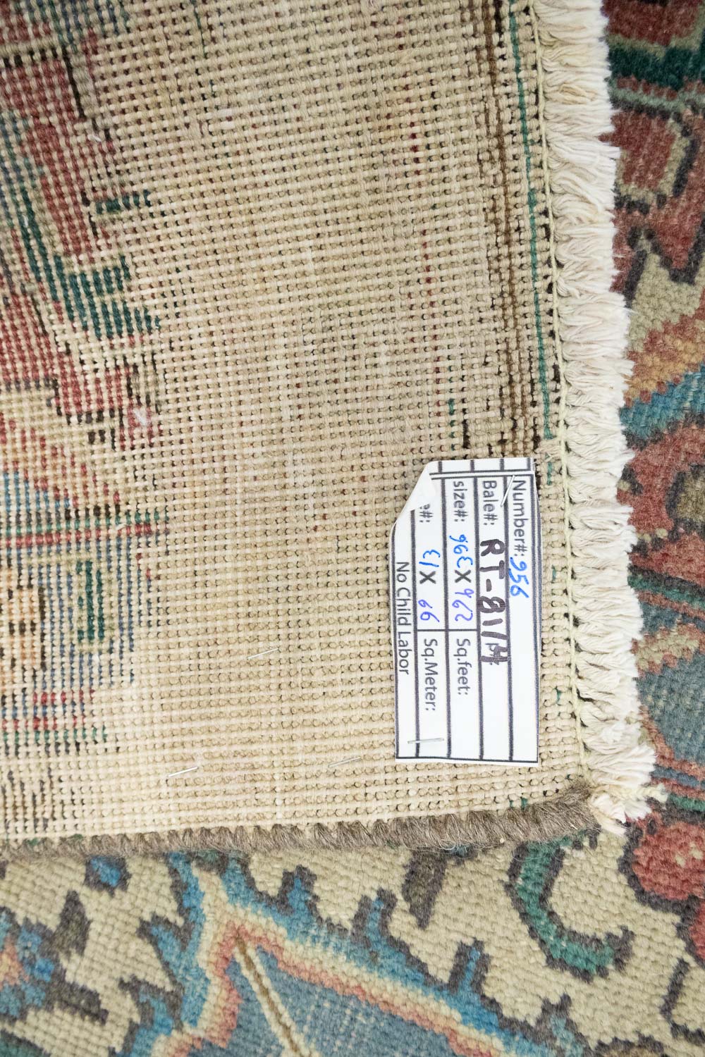 9'9x13'0 Hand Knotted Floral Traditional Wool Oriental Rug - Image 18