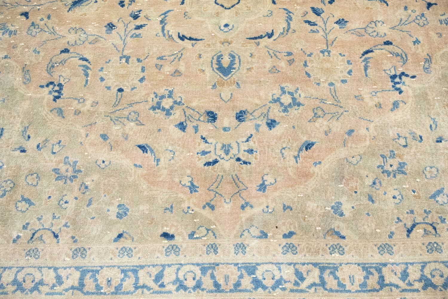 8'6x12'1 Hand Knotted Floral Traditional Wool Oriental Rug - Image 12