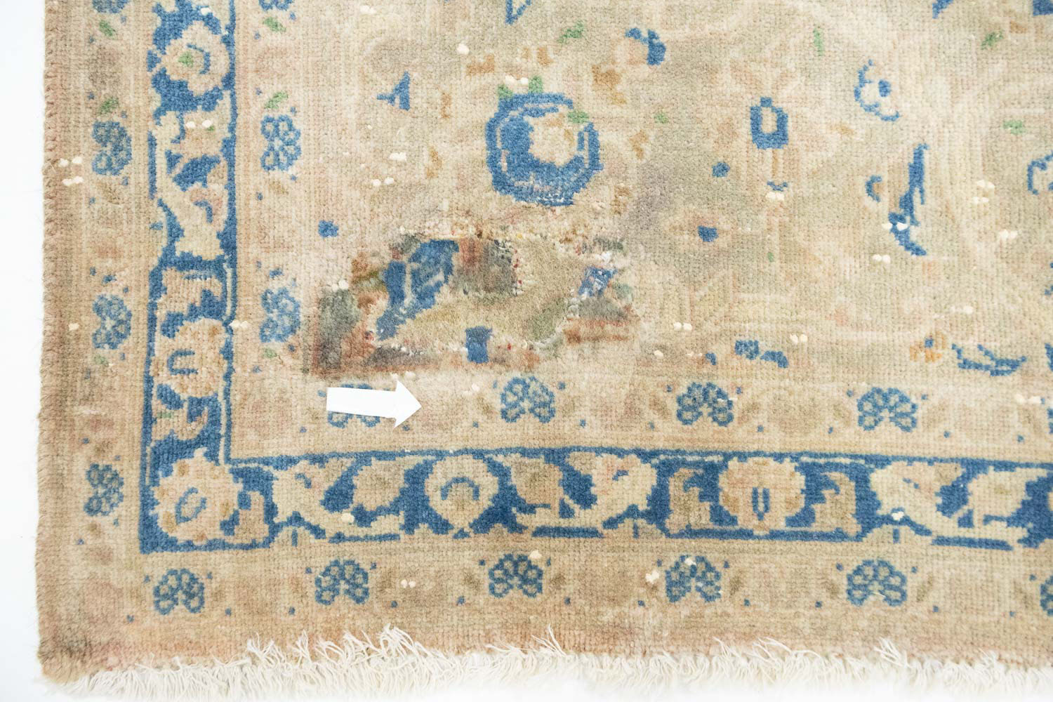8'6x12'1 Hand Knotted Floral Traditional Wool Oriental Rug - Image 14