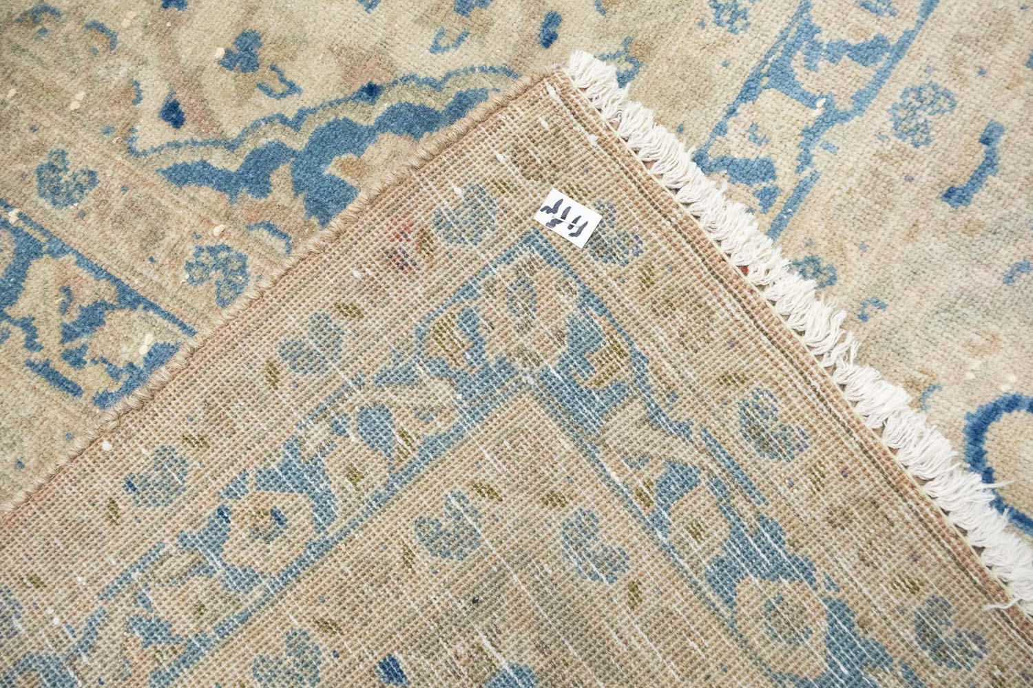 8'6x12'1 Hand Knotted Floral Traditional Wool Oriental Rug - Image 16