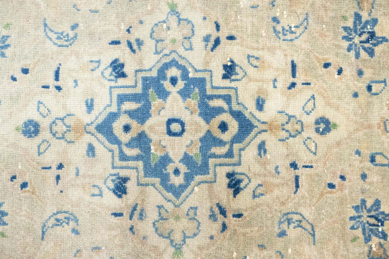 8'6x12'1 Hand Knotted Floral Traditional Wool Oriental Rug - Image 9