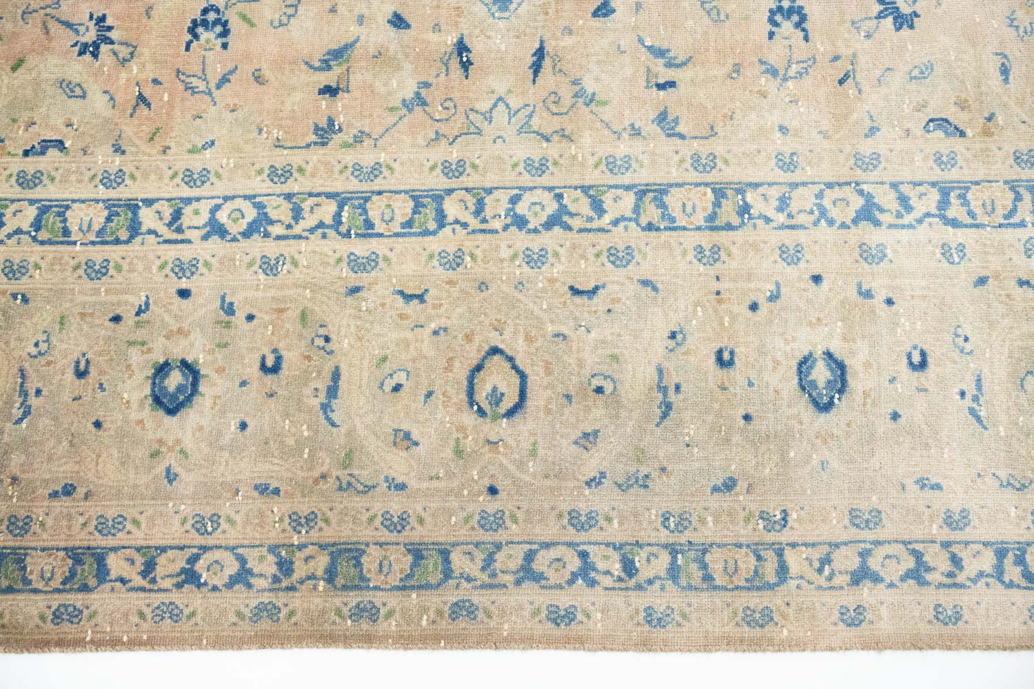 8'6x12'1 Hand Knotted Floral Traditional Wool Oriental Rug - Image 10
