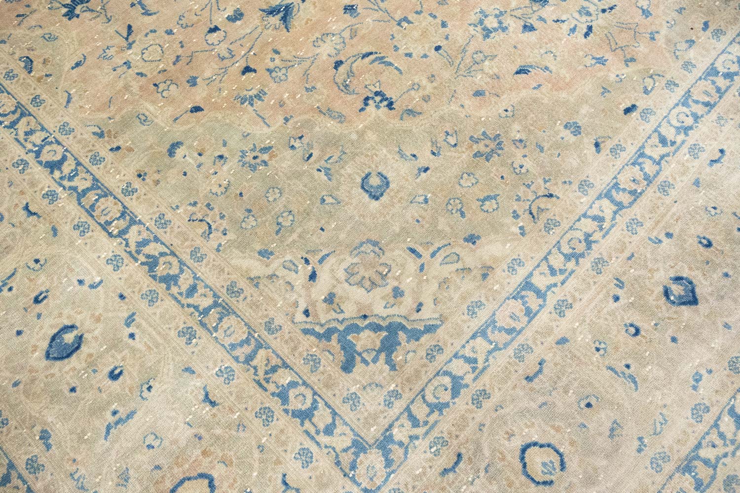 8'6x12'1 Hand Knotted Floral Traditional Wool Oriental Rug - Image 11