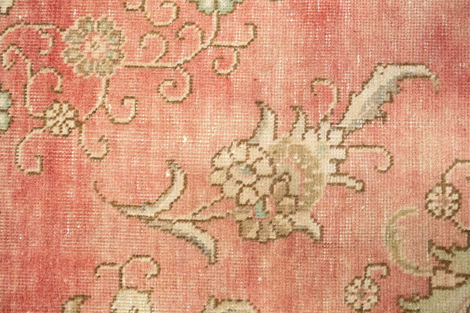 7'3x10'6 Hand Knotted Floral Traditional Wool Oriental Rug - Image 12