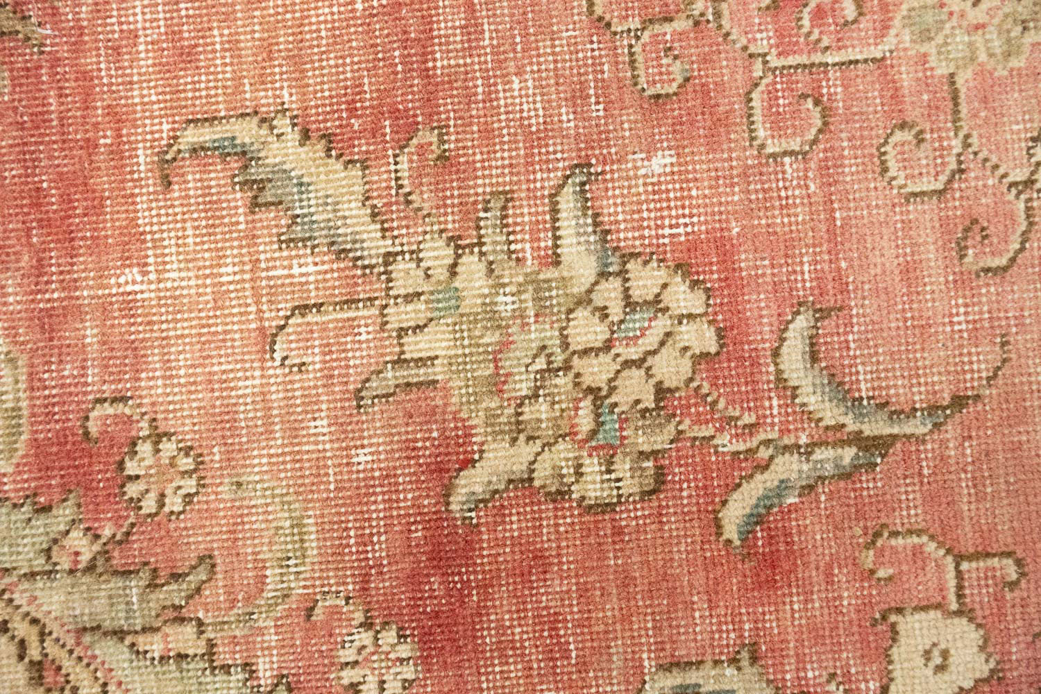 7'3x10'6 Hand Knotted Floral Traditional Wool Oriental Rug - Image 13