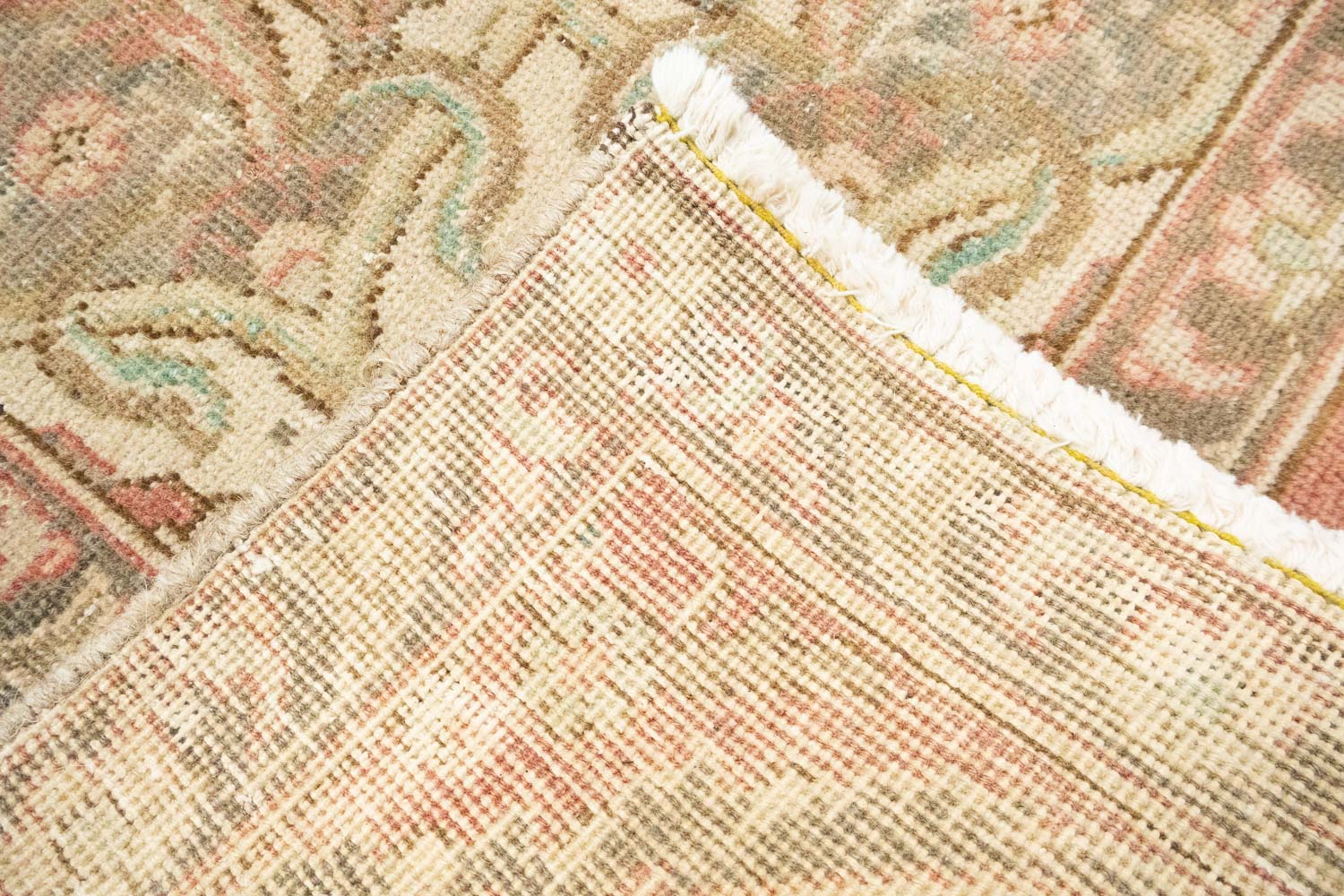 7'3x10'6 Hand Knotted Floral Traditional Wool Oriental Rug - Image 16