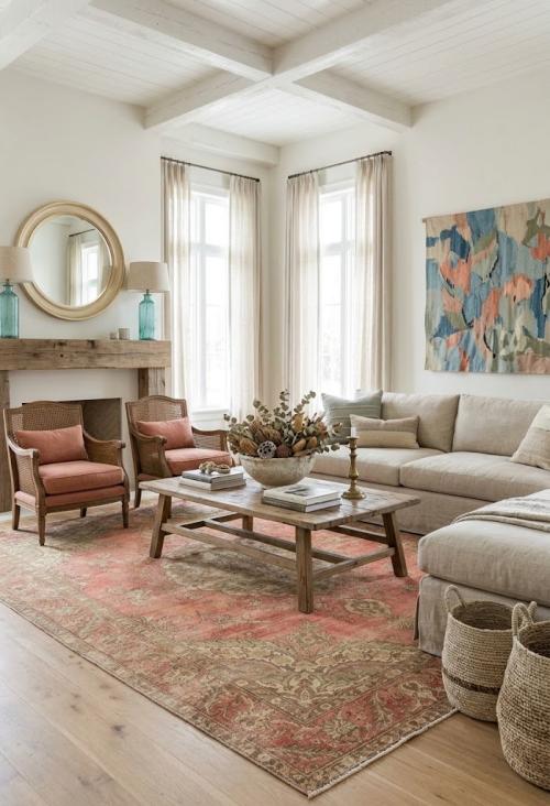 7'3x10'6 Hand Knotted Floral Traditional Wool Oriental Rug