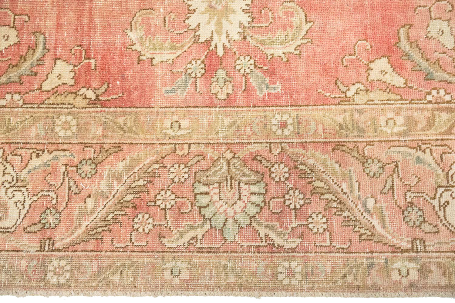 7'3x10'6 Hand Knotted Floral Traditional Wool Oriental Rug - Image 10