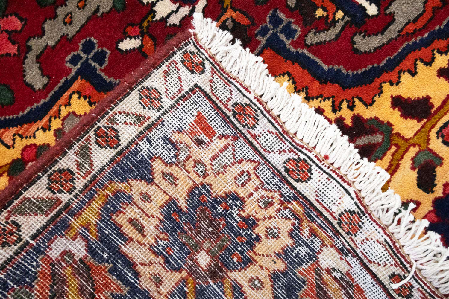 6'6 X 9'7 Hand Knotted Floral Persian Design Oriental Rug - Image 16