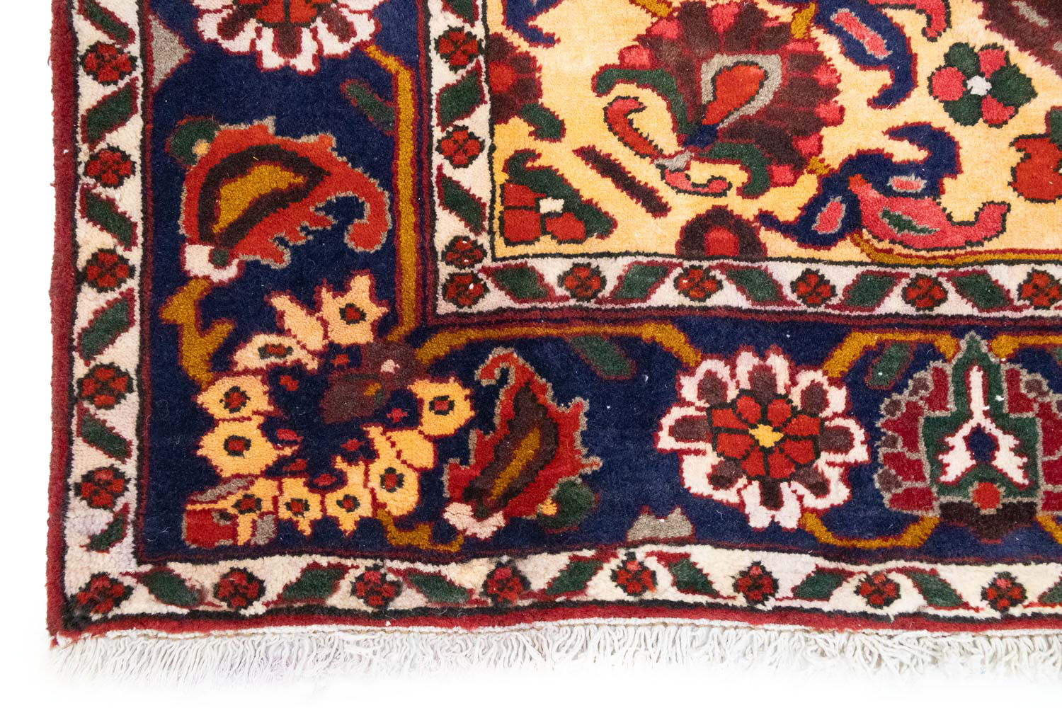 6'6 X 9'7 Hand Knotted Floral Persian Design Oriental Rug - Image 11