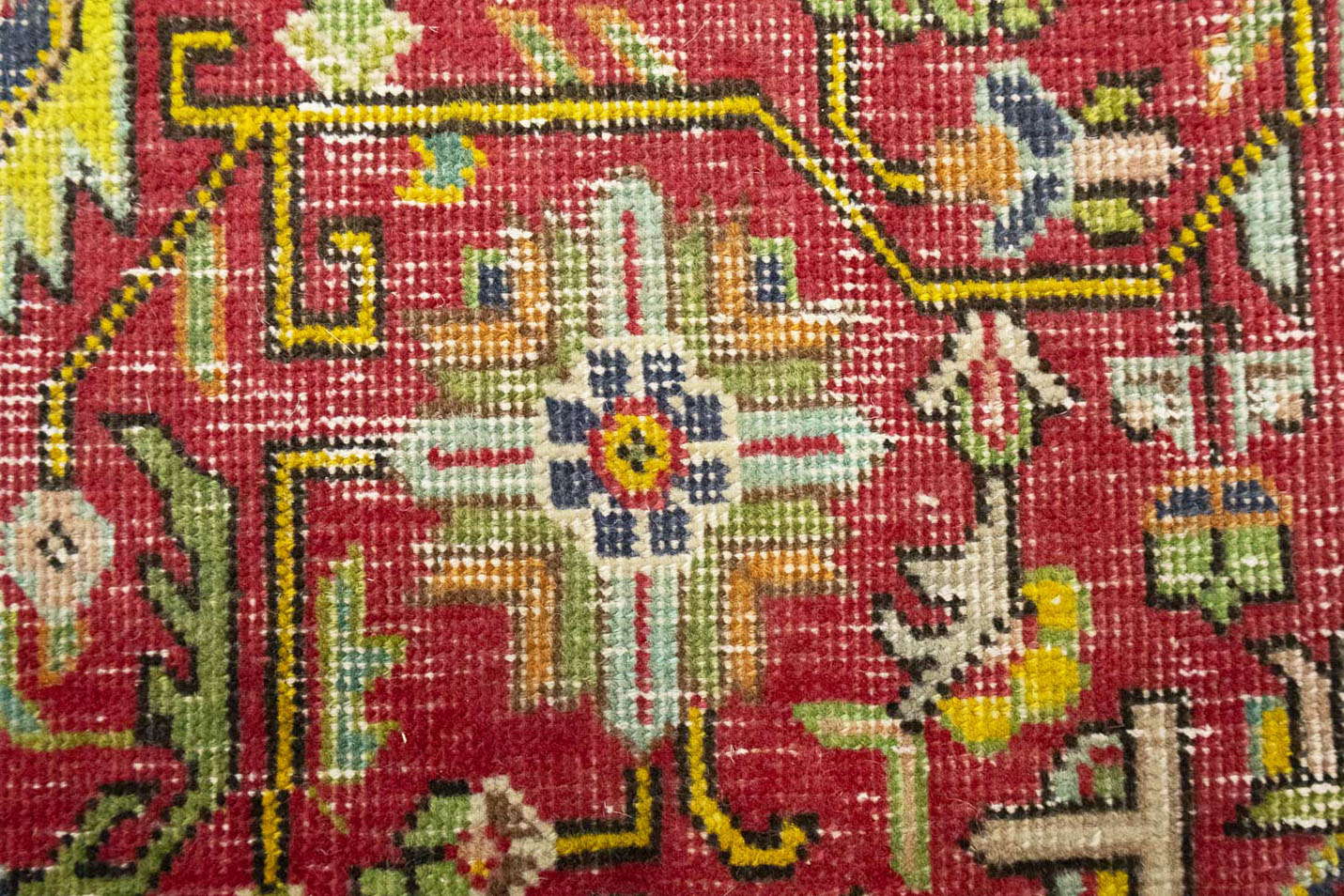 6'6x9'11 Hand Knotted Floral Traditional Wool Oriental Rug - Image 13