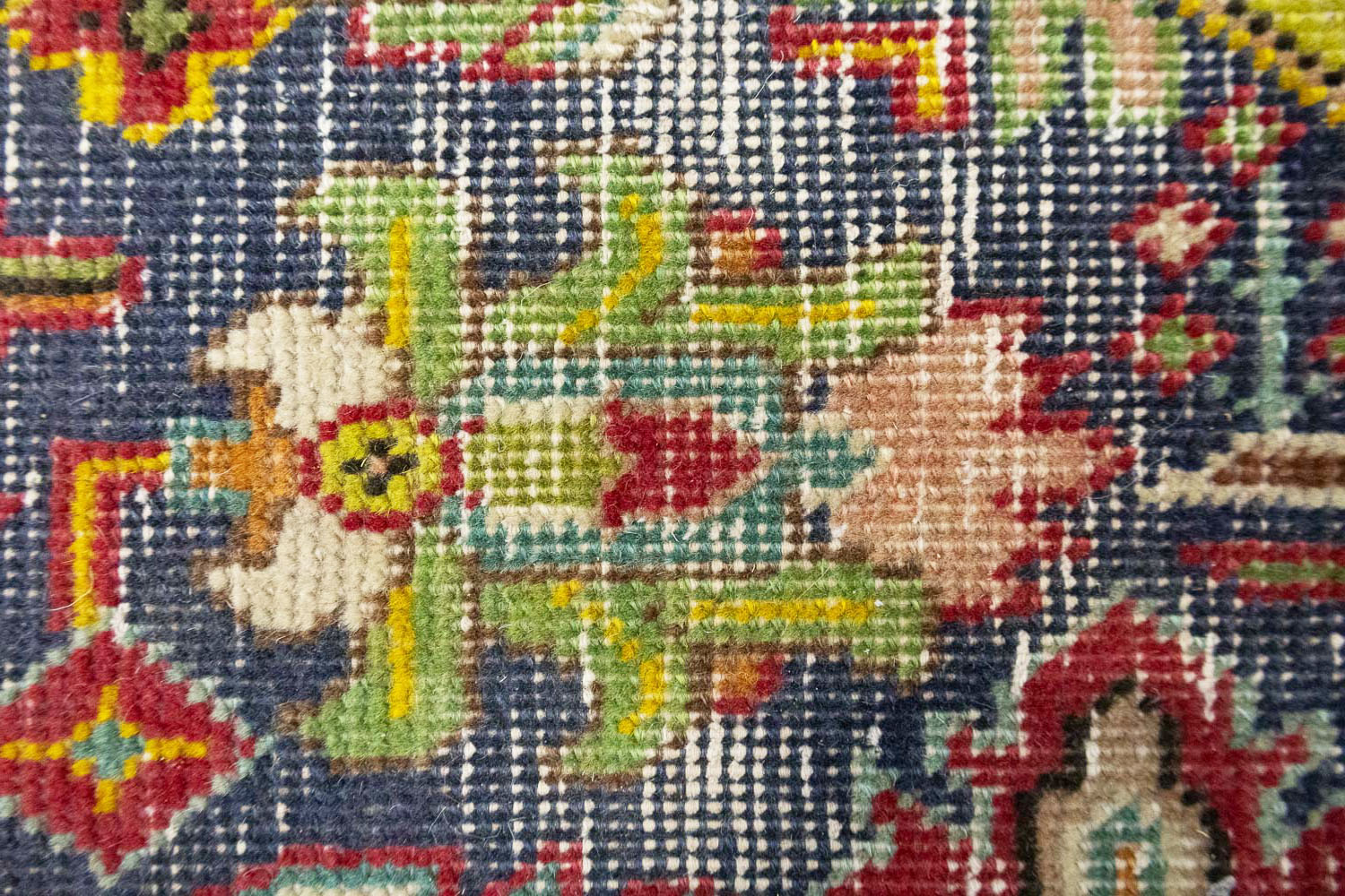 6'6x9'11 Hand Knotted Floral Traditional Wool Oriental Rug - Image 15