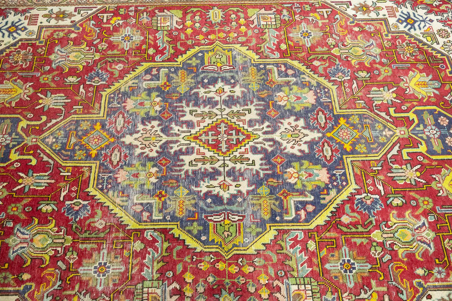 6'6x9'11 Hand Knotted Floral Traditional Wool Oriental Rug - Image 8