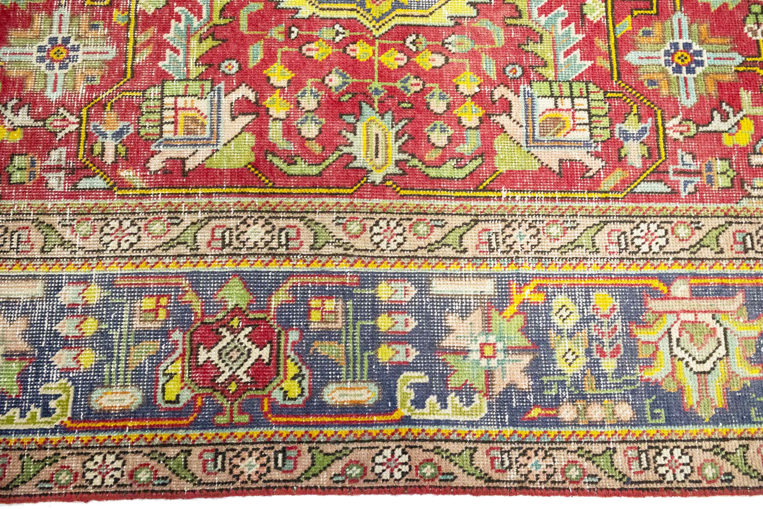 6'6x9'11 Hand Knotted Floral Traditional Wool Oriental Rug - Image 11