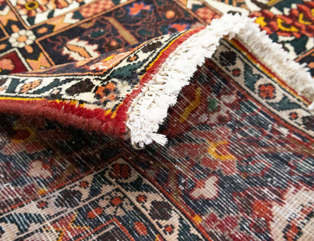 6'8 X 10'9 Hand Knotted Pictorial Design Persian Oriental Rug - Image 16