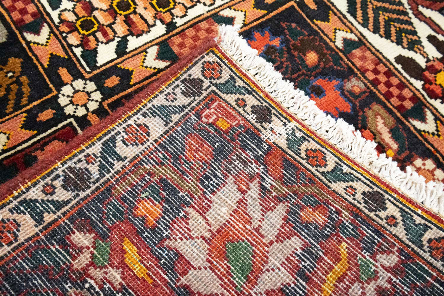 6'8 X 10'9 Hand Knotted Pictorial Design Persian Oriental Rug - Image 17