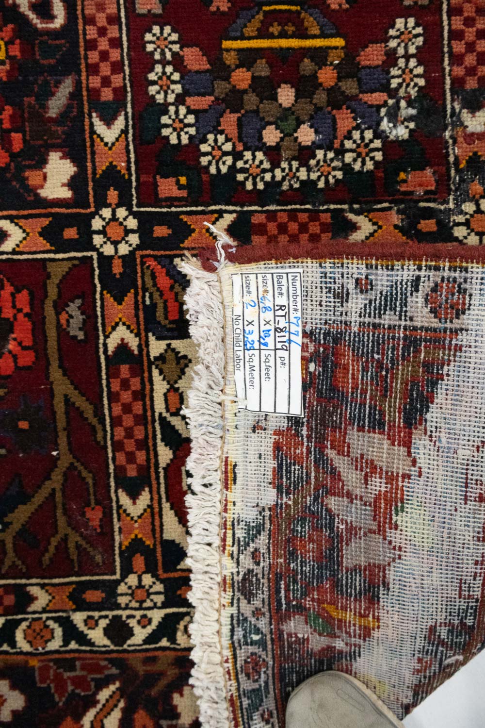 6'8 X 10'9 Hand Knotted Pictorial Design Persian Oriental Rug - Image 18