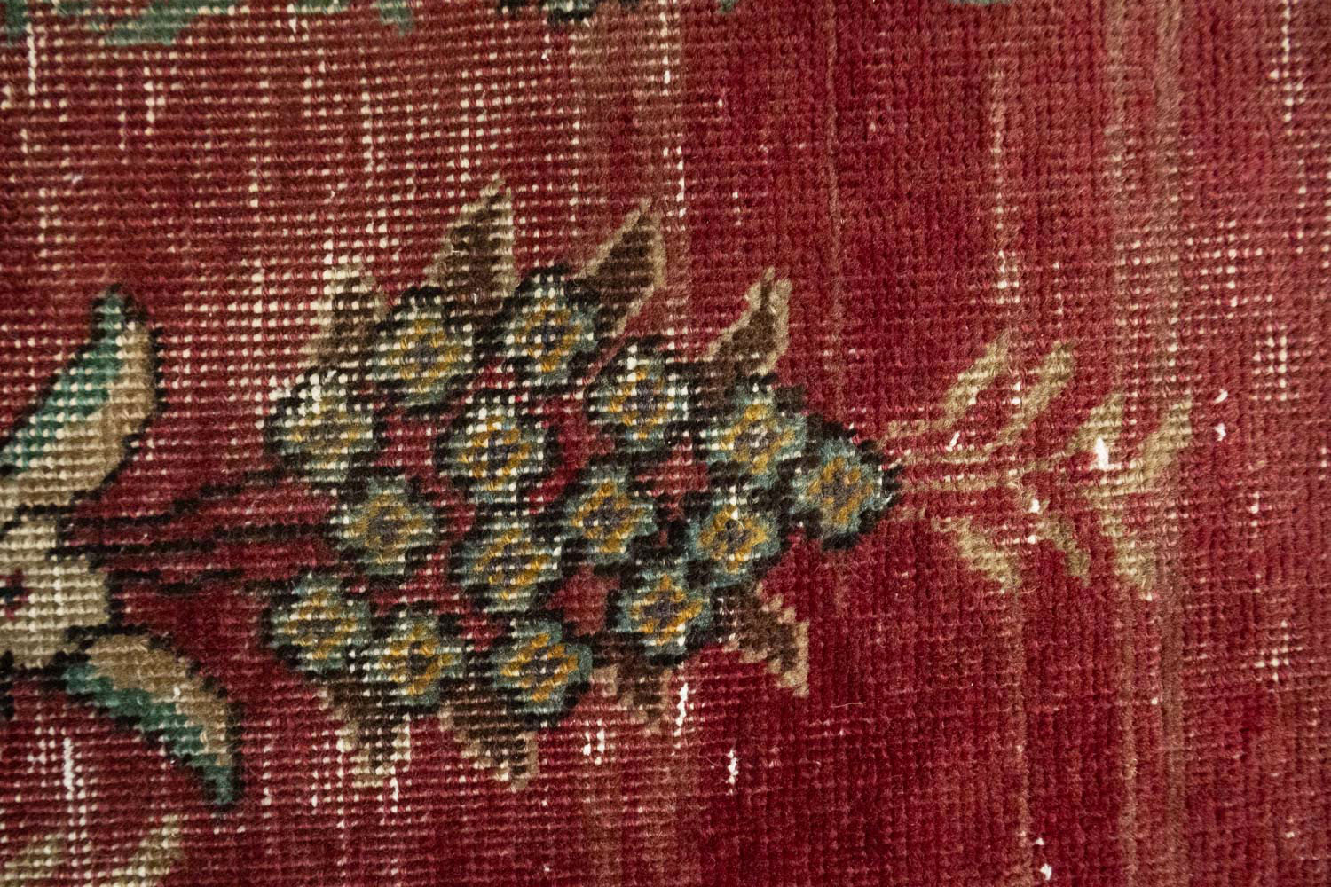 6'0 X 9'9 Hand Knotted Muted Traditional Distressed Persian Rug - Image 14