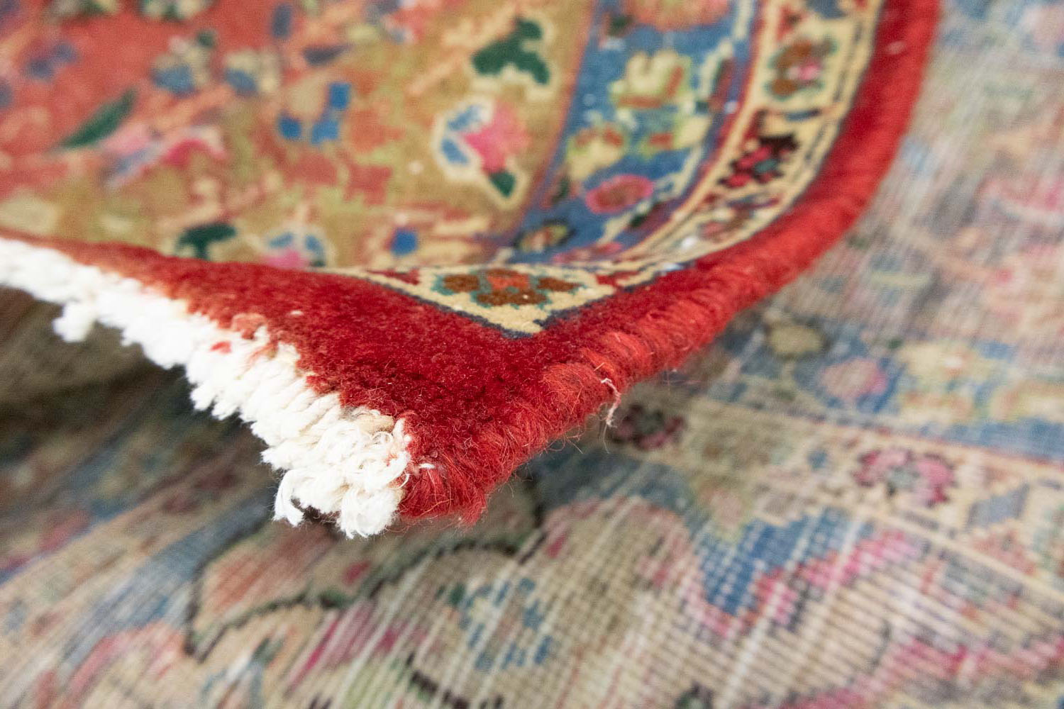 6'5 X 9'8 Hand Knotted Traditional Distressed Persian Rug - Image 15