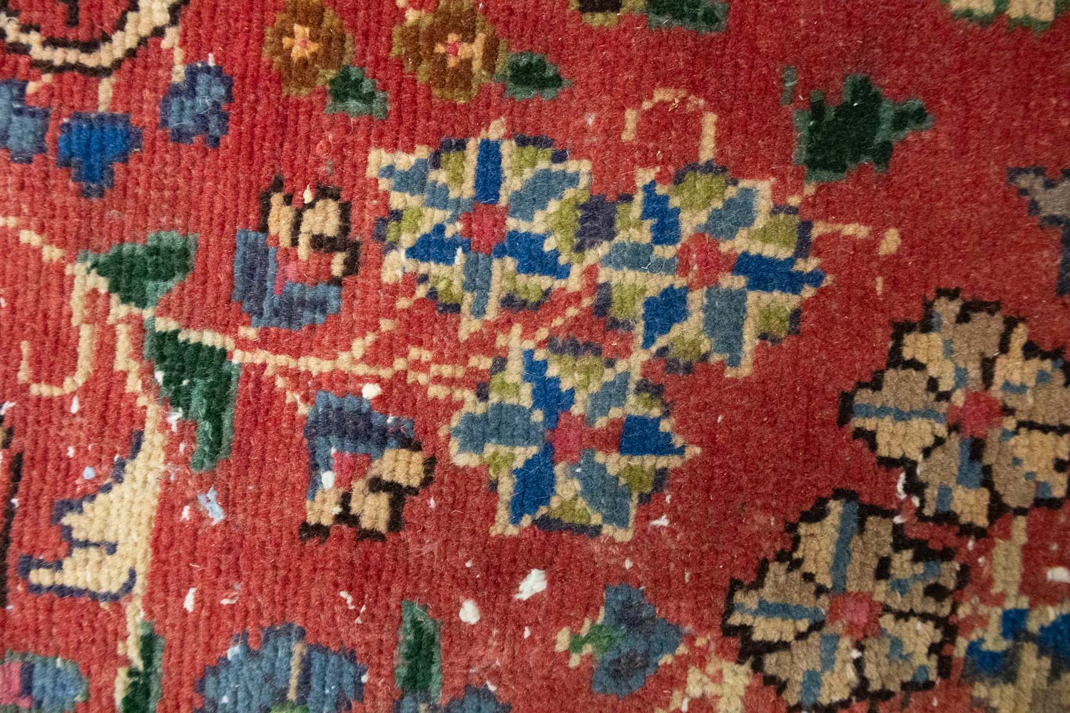 6'5 X 9'8 Hand Knotted Traditional Distressed Persian Rug - Image 11