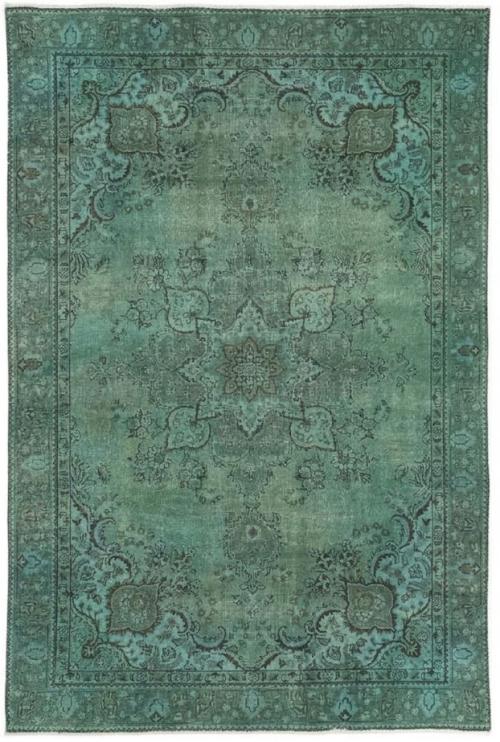 6'0 x 9'6 Hand Knotted Floral Traditional Wool Oriental Area Rug