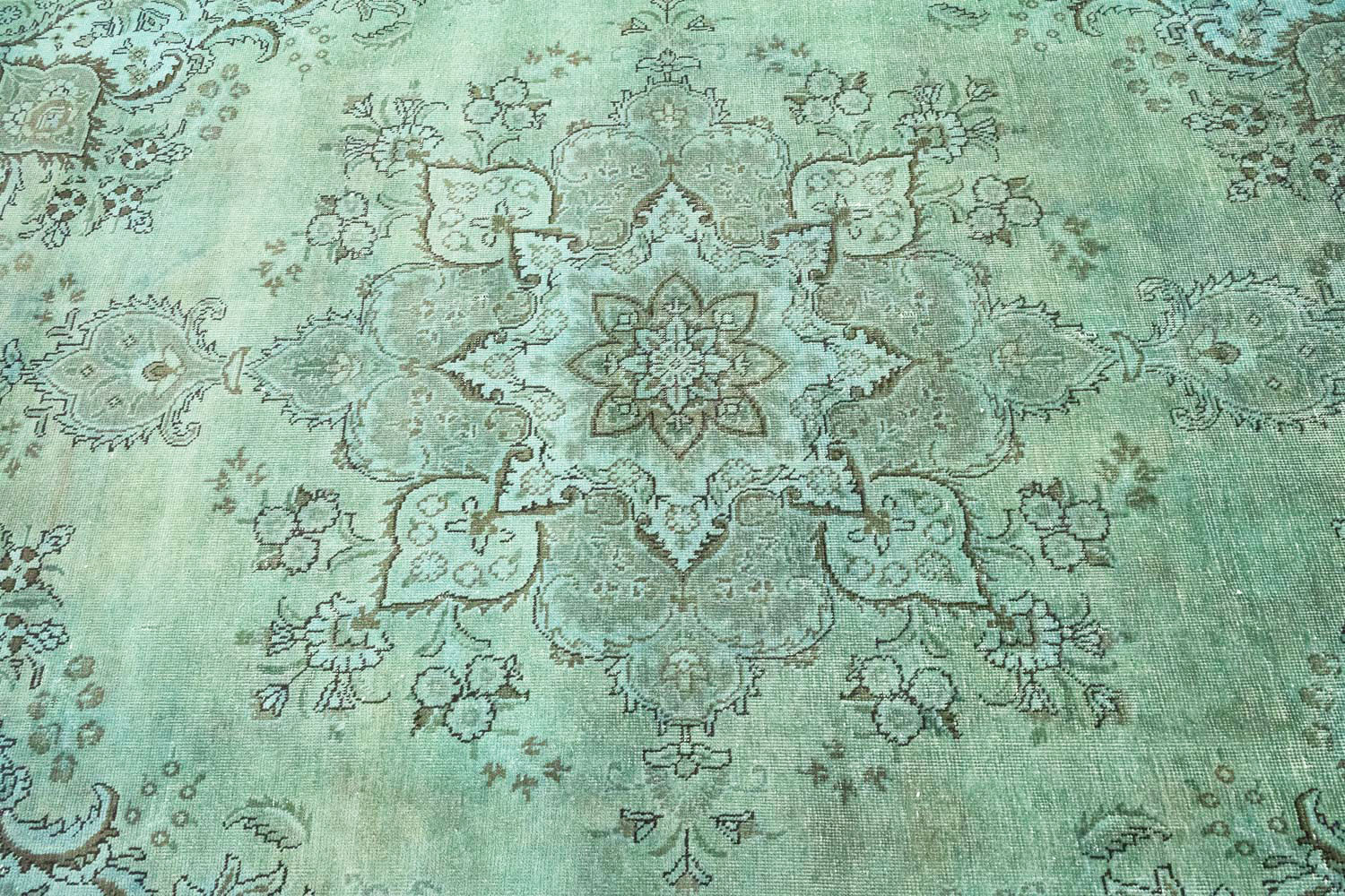 6'0 x 9'6 Hand Knotted Floral Traditional Wool Oriental Area Rug - Image 8