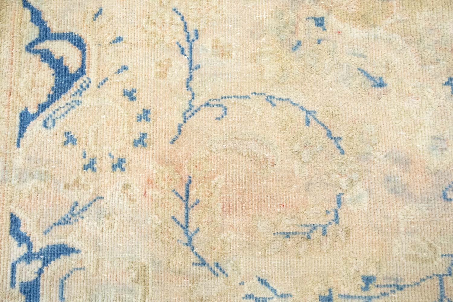 6'4x9'2 Hand Knotted Floral Traditional Wool Oriental Rug - Image 8