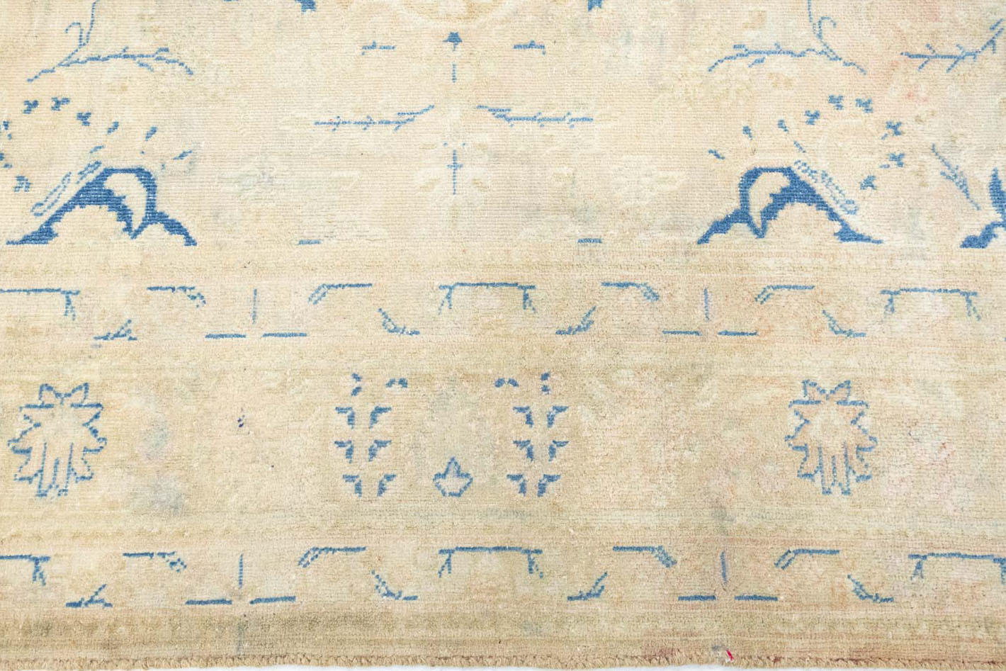 6'4x9'2 Hand Knotted Floral Traditional Wool Oriental Rug - Image 12