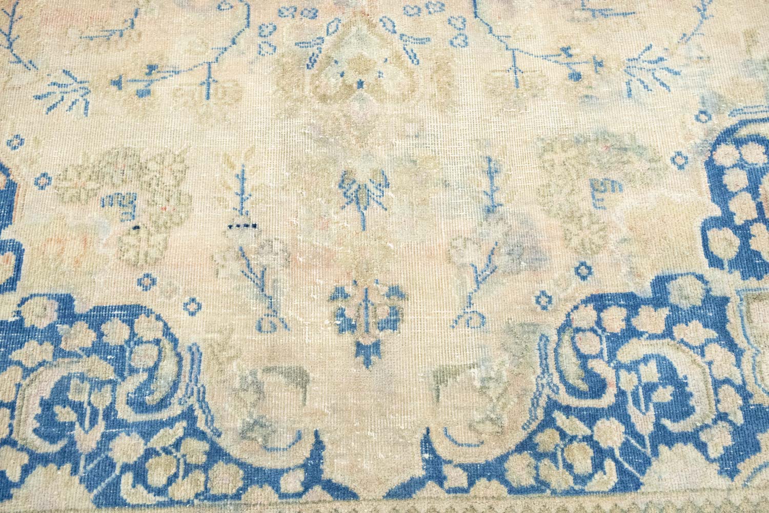 6'4x9'2 Hand Knotted Floral Traditional Wool Oriental Rug - Image 11