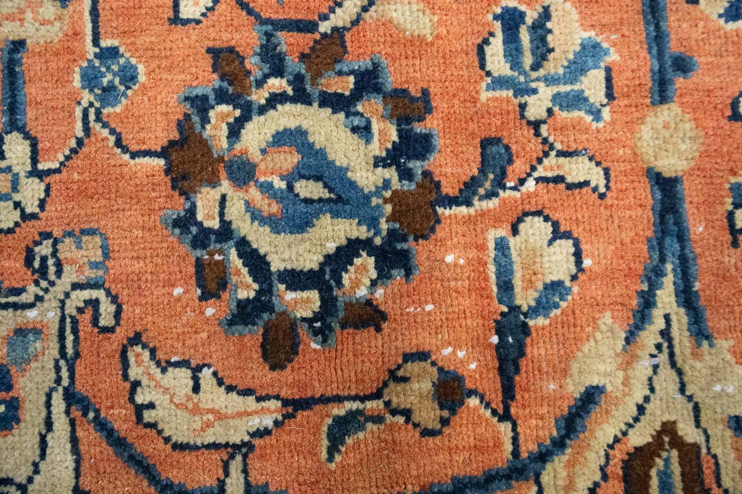 9'6x12'8 Hand Knotted Floral Traditional Wool Oriental Rug - Image 12