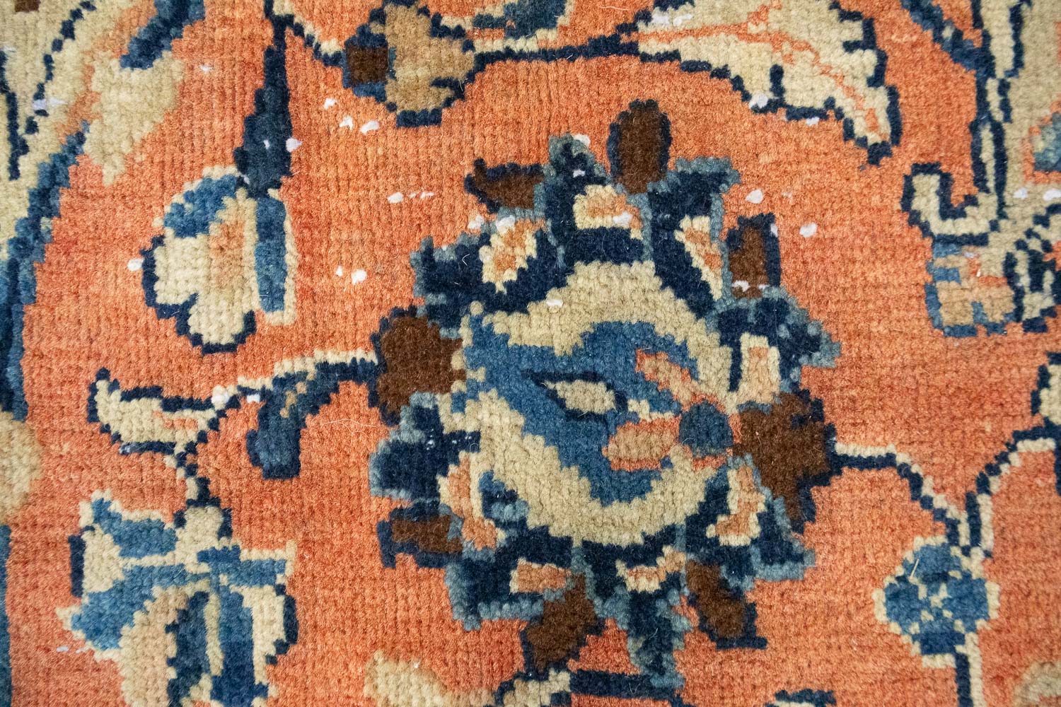 9'6x12'8 Hand Knotted Floral Traditional Wool Oriental Rug - Image 14