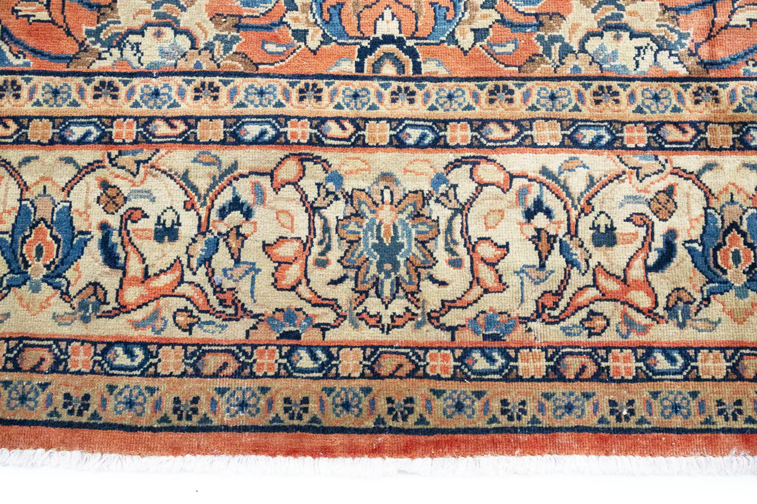 9'6x12'8 Hand Knotted Floral Traditional Wool Oriental Rug - Image 10