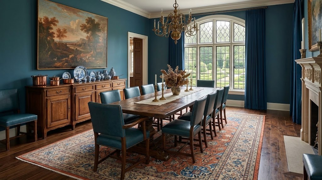 9'6x12'8 Hand Knotted Floral Traditional Wool Oriental Rug - Image 2