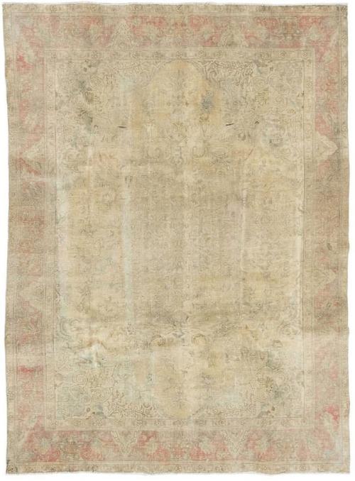 9'7x12'7 Hand Knotted Floral Traditional Wool Oriental Rug