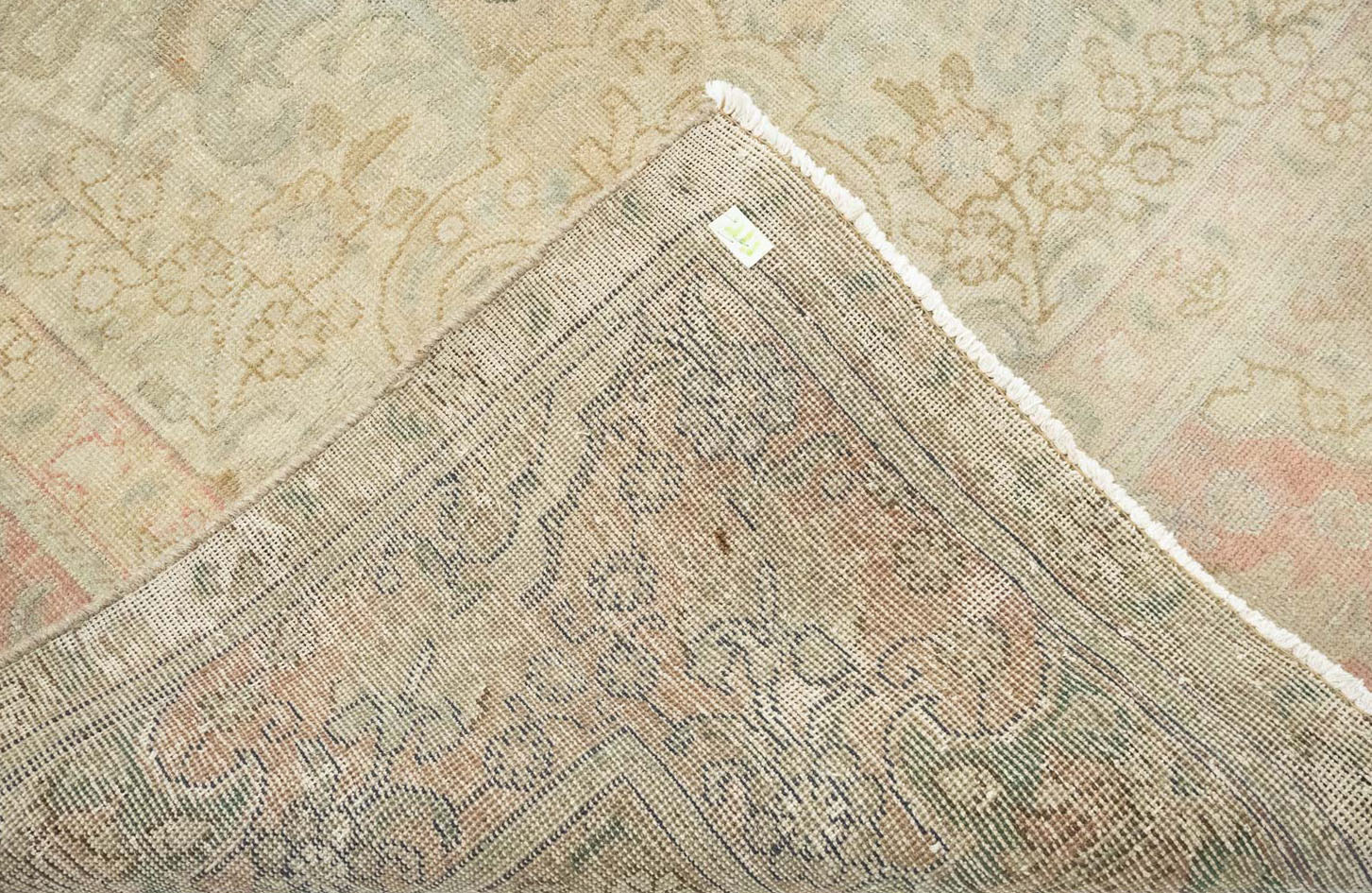 9'7x12'7 Hand Knotted Floral Traditional Wool Oriental Rug - Image 15
