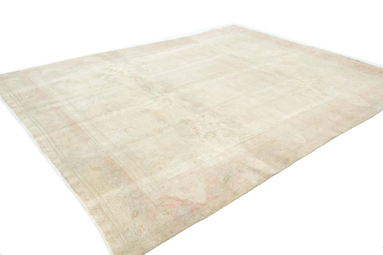 9'7x12'7 Hand Knotted Floral Traditional Wool Oriental Rug - Image 5