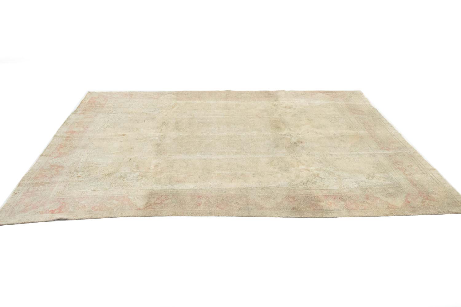 9'7x12'7 Hand Knotted Floral Traditional Wool Oriental Rug - Image 7