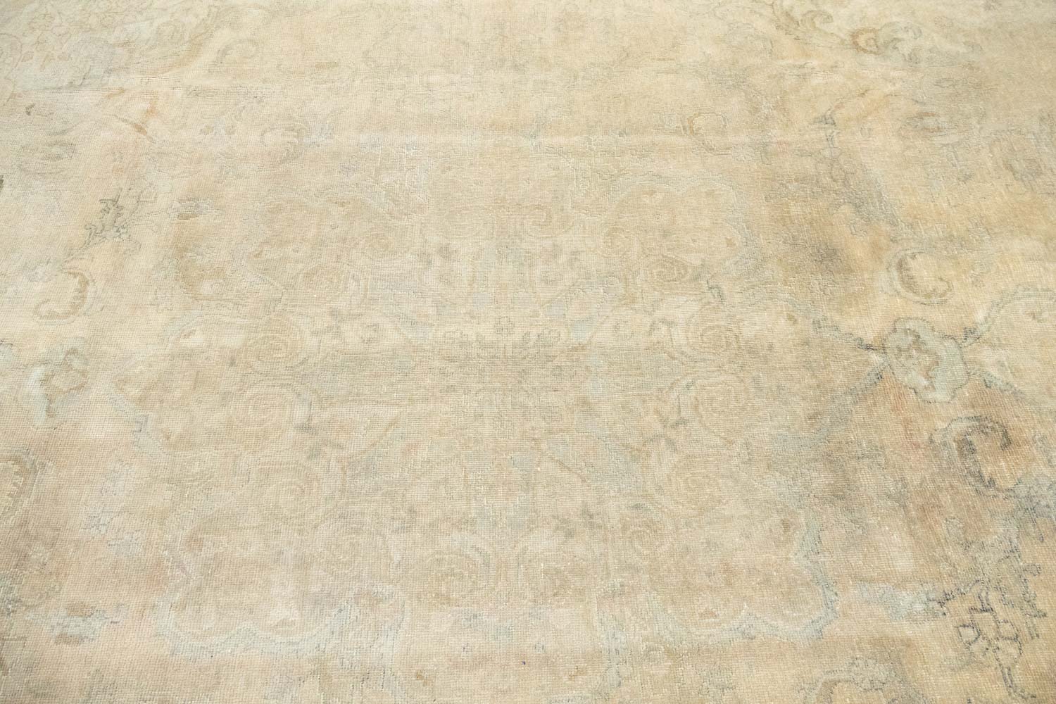 9'7x12'7 Hand Knotted Floral Traditional Wool Oriental Rug - Image 8