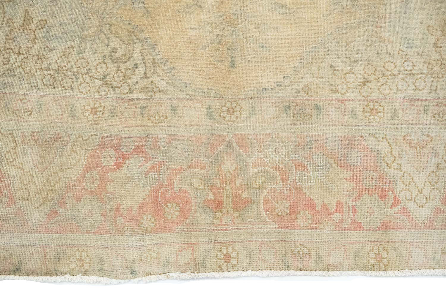 9'7x12'7 Hand Knotted Floral Traditional Wool Oriental Rug - Image 10