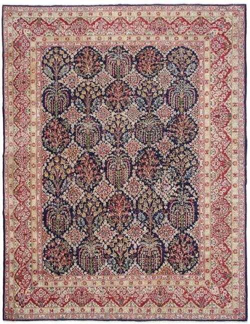 9'5x12'8 Hand Knotted Floral Traditional Wool Oriental Rug