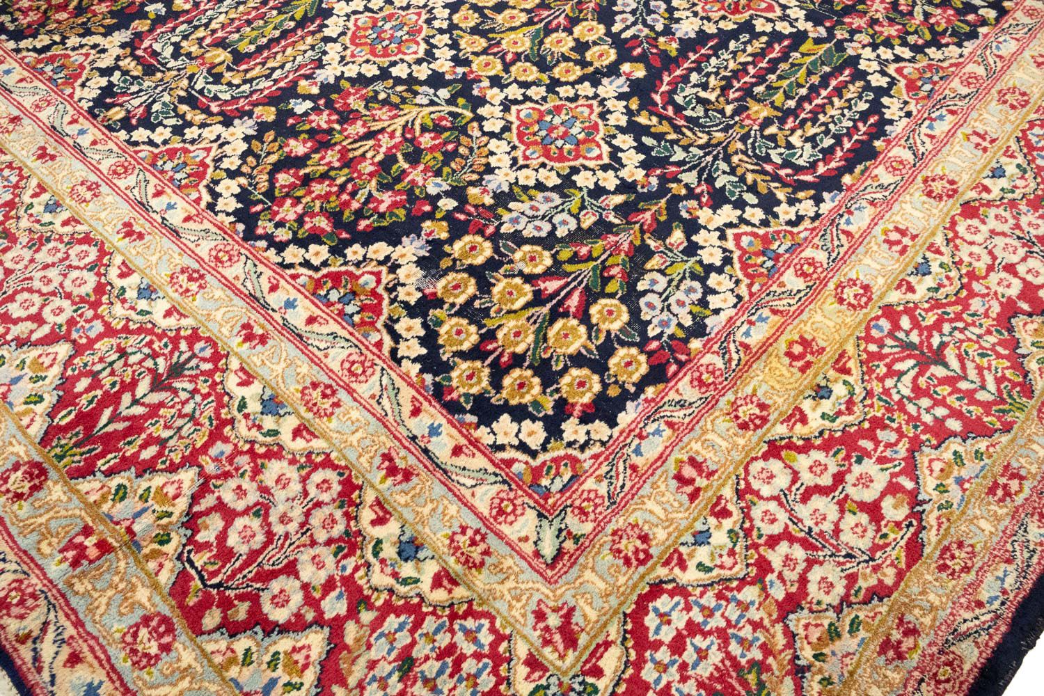 9'5x12'8 Hand Knotted Floral Traditional Wool Oriental Rug - Image 12