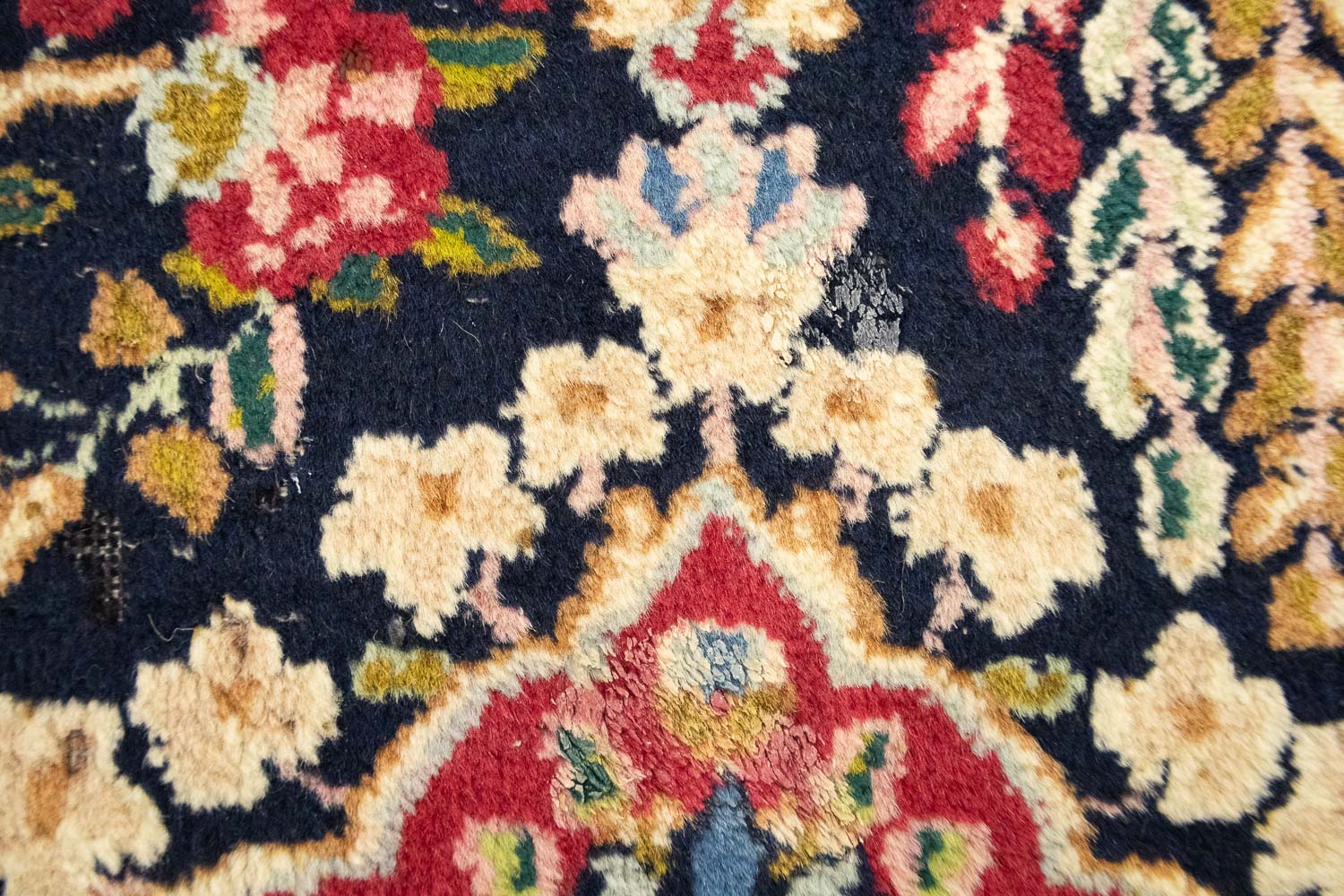 9'5x12'8 Hand Knotted Floral Traditional Wool Oriental Rug - Image 17