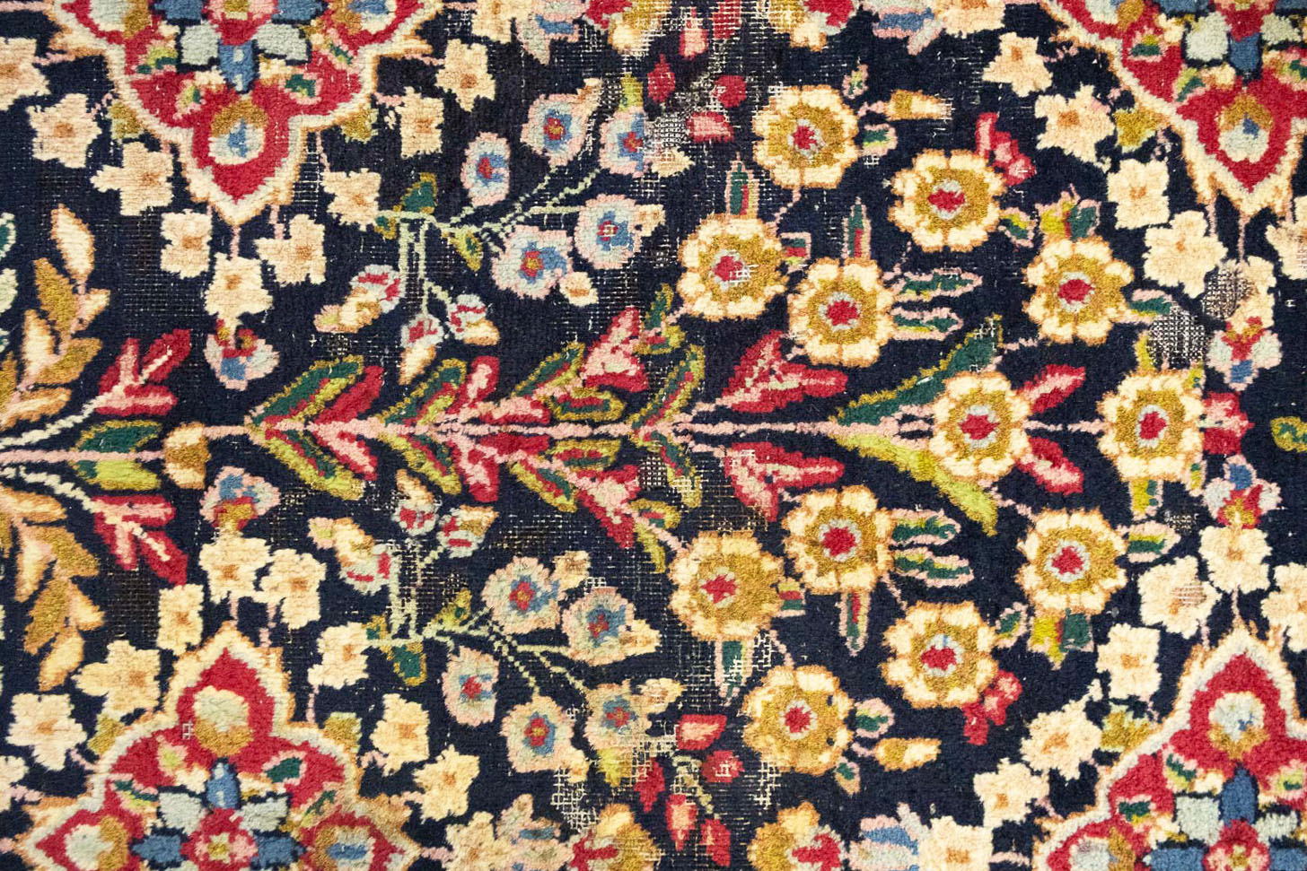 9'5x12'8 Hand Knotted Floral Traditional Wool Oriental Rug - Image 10