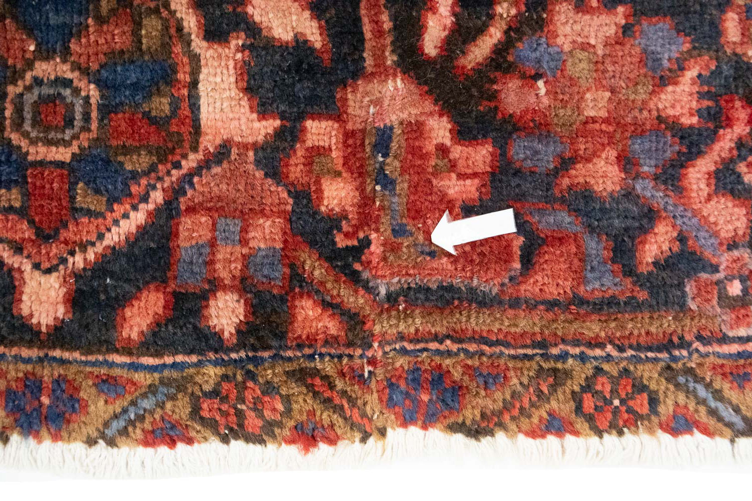 9'8x12'10 Hand Knotted Floral Traditional Wool Oriental Rug - Image 15