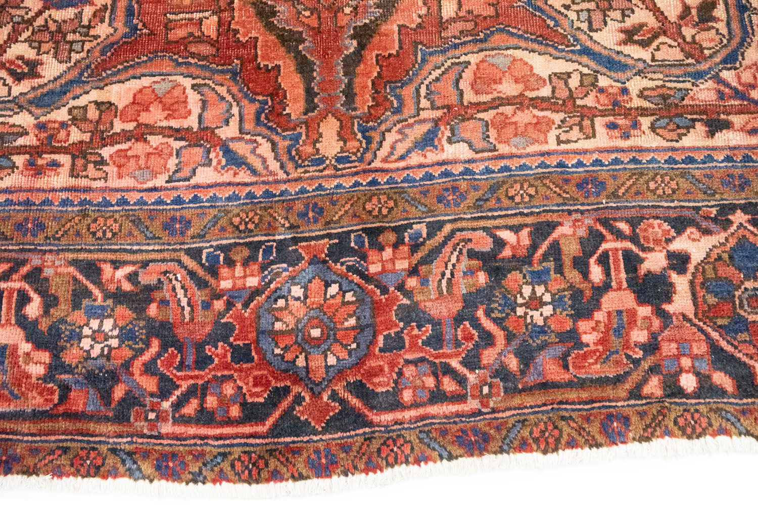 9'8x12'10 Hand Knotted Floral Traditional Wool Oriental Rug - Image 16