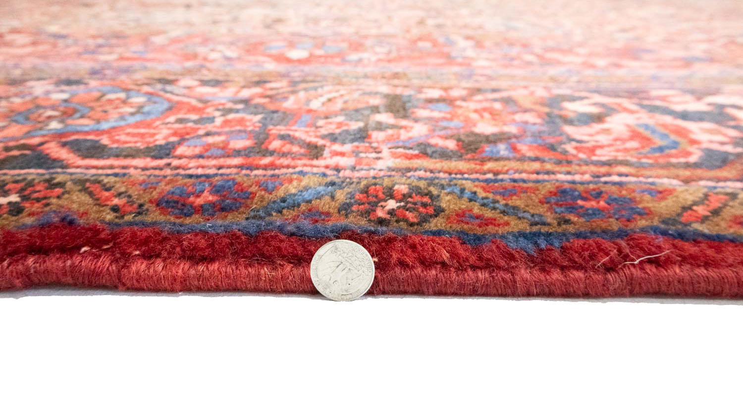 9'8x12'10 Hand Knotted Floral Traditional Wool Oriental Rug - Image 17
