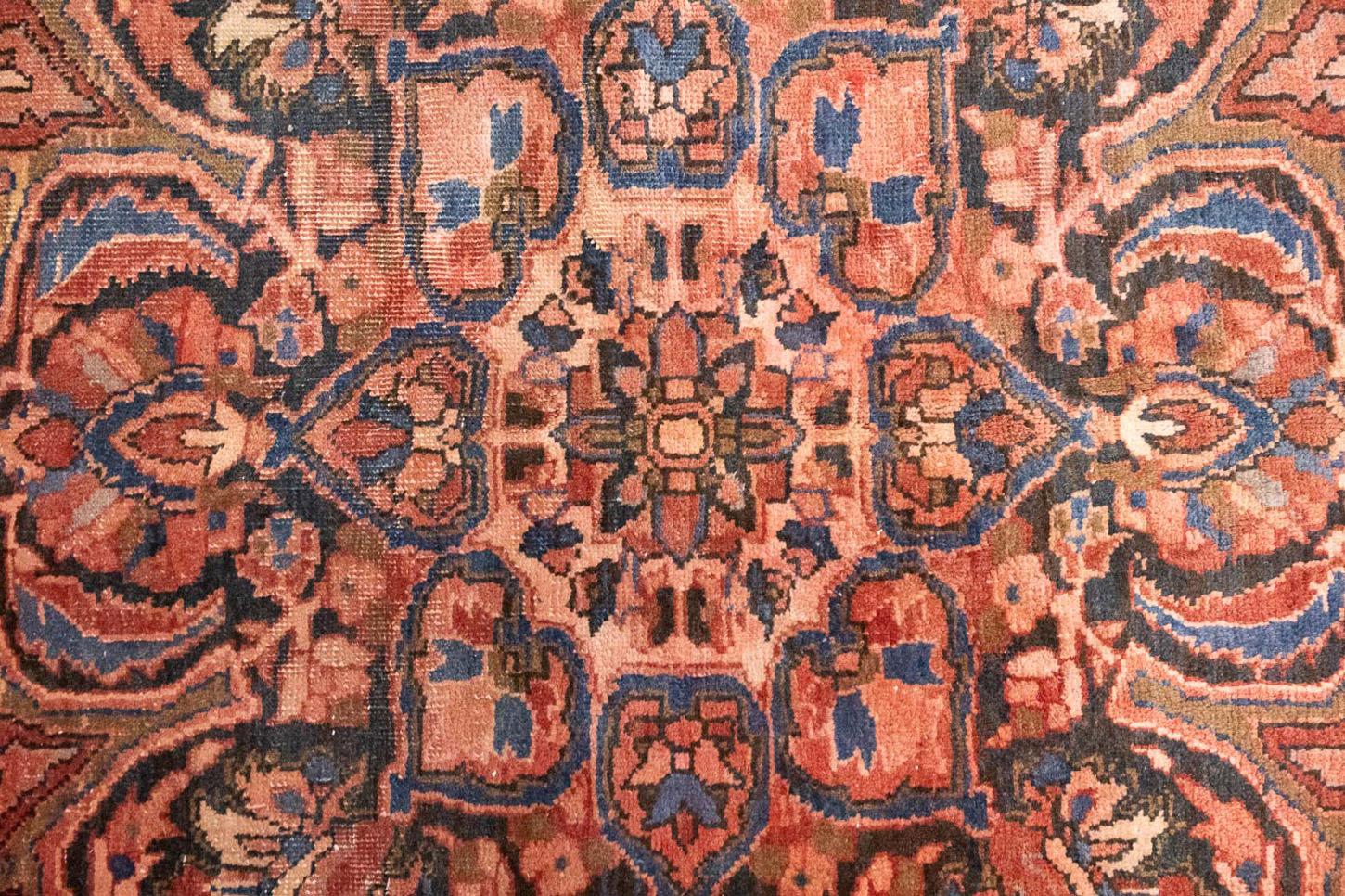 9'8x12'10 Hand Knotted Floral Traditional Wool Oriental Rug - Image 9