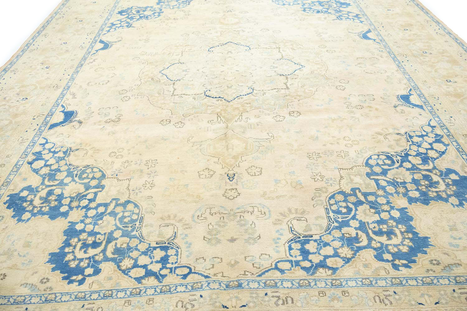 9'5x12'10 Hand Knotted Floral Traditional Wool Oriental Rug - Image 15