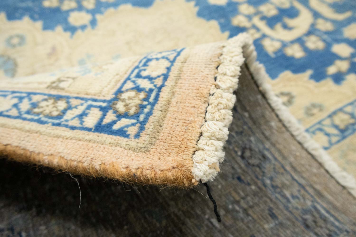9'5x12'10 Hand Knotted Floral Traditional Wool Oriental Rug - Image 16