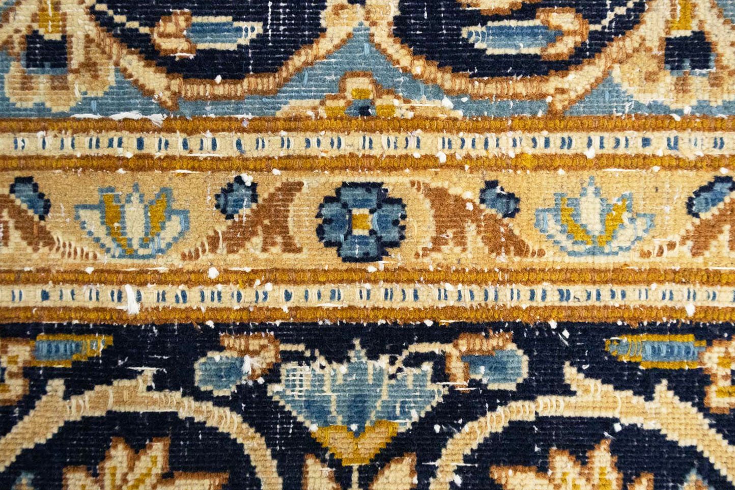 9'9x12'11 Hand Knotted Floral Traditional Wool Oriental Rug - Image 12